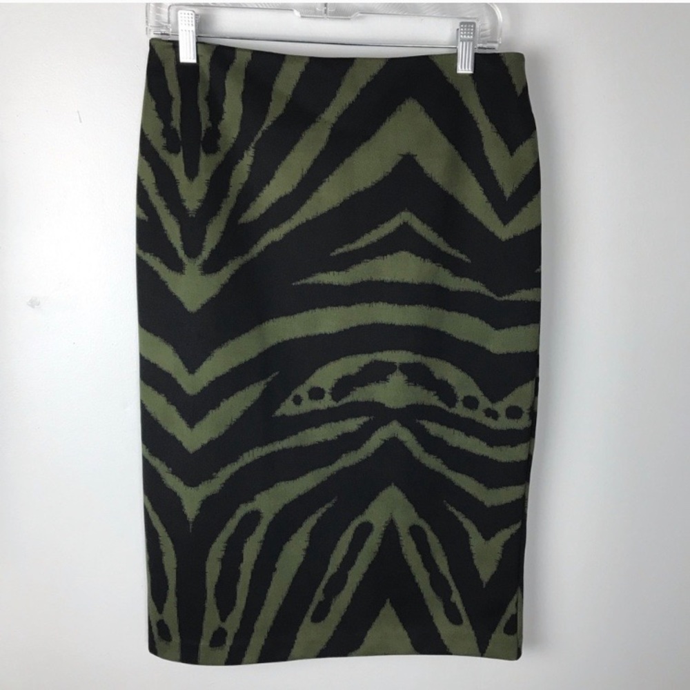 New York & Co company animal print pencil skirt
